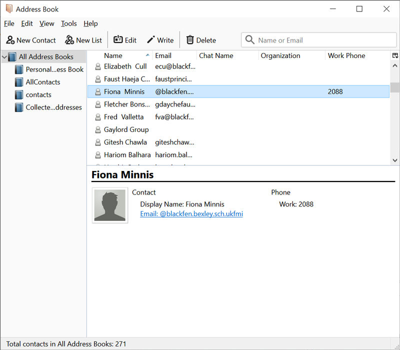how to export contacts from widows live mail to mailbird